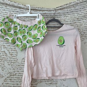 Avocado pajama set